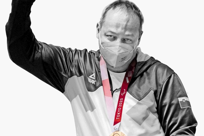 Gorazd Franček Tiršek, dobitnik dveh kolajn na paraolimpijskih igrah v Tokiu