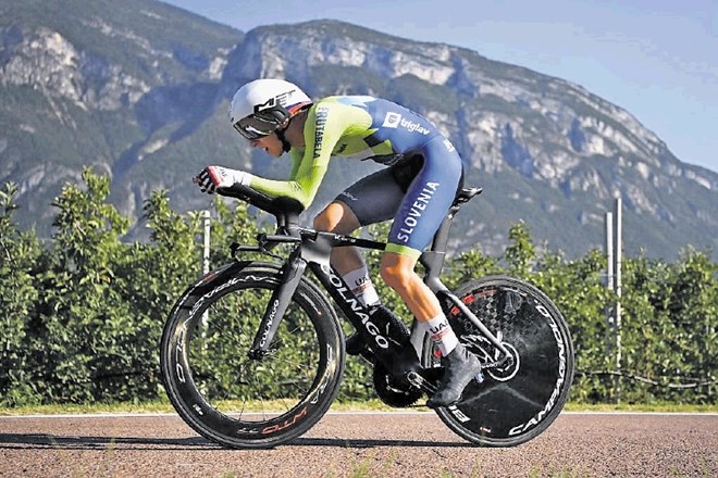 Slovenski kolesar Tadej Pogačar bo tudi na jutrišnjem kronometru na svetovnem prvenstvu napadal visoko uvrstitev.