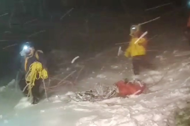 V snežni nevihti na gori Elbrus umrlo pet plezalcev