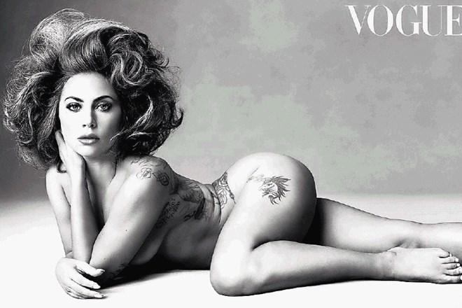 Lady Gaga je za italijansko revijo Vogue razkrila  svoje telo in  dušo.