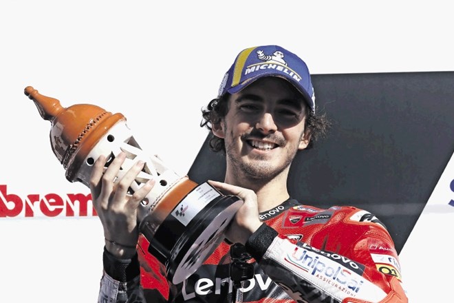 Italijan Francesco Bagnaia (Ducati) je bil najhitrejši na dirki motoGP na Portugalskem.   To je  njegova tretja letošnja...