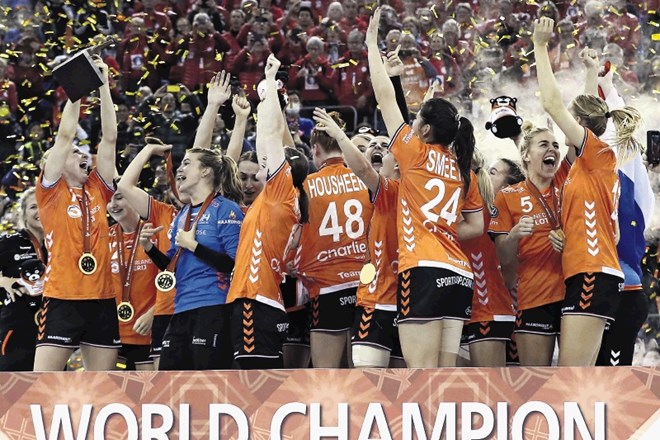 Nizozemke so se na Japonskem 2019 takole veselile prvega naslova svetovnih prvakinj.