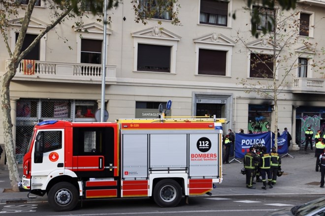V požaru v Barceloni več smrtnih žrtev