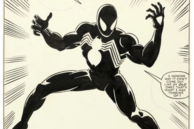 Stran iz originalnega stripa o Spider Manu iz leta 1984 je na četrtkovi dražbi dosegla 3,36 milijona dolarjev.