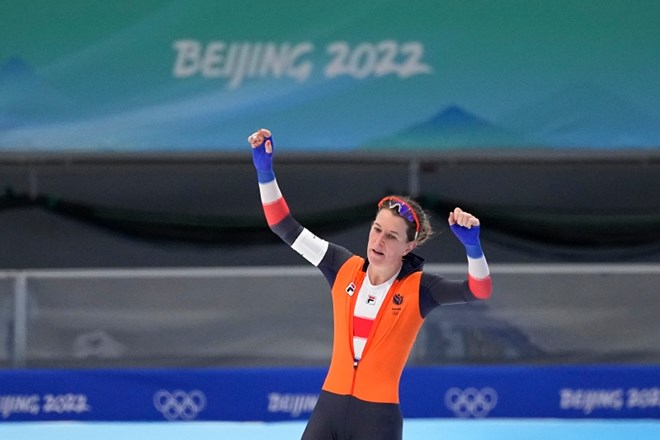 Ireen Wüst z novim olimpijskim rekordom do 12. kolajne