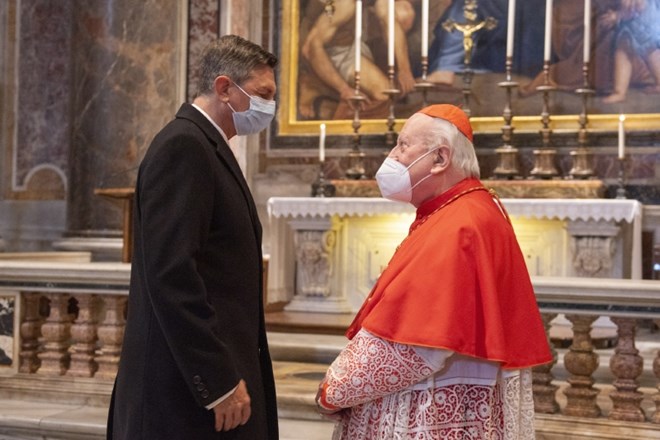 Pahor in papež izpostavila predvsem pomen dialoga