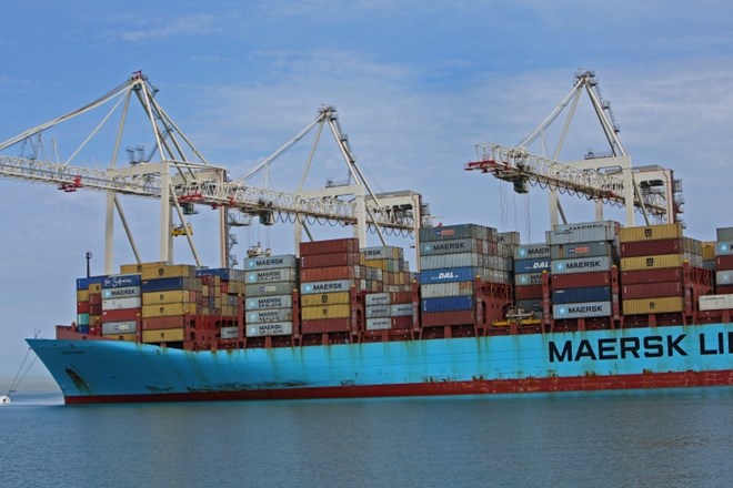 Maersk lani z rekordnim dobičkom