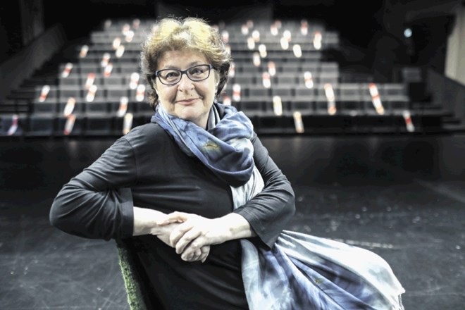 Lili Bačer Kermavner je avdicijo za Šentjakobsko gledališče opravila še kot študentka biologije.