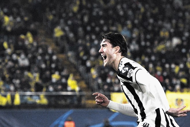 Juventusov Dušan Vlahović je proti Villarrealu zabil gol po 32 sekundah.