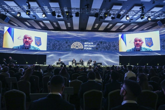 Diplomatski forum v turškem mestu Antalya.