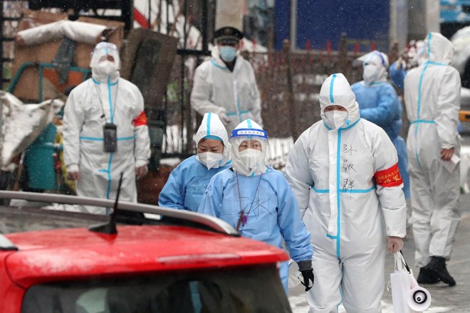 Na Kitajskem največ novih koronavirusnih okužb od začetka pandemije