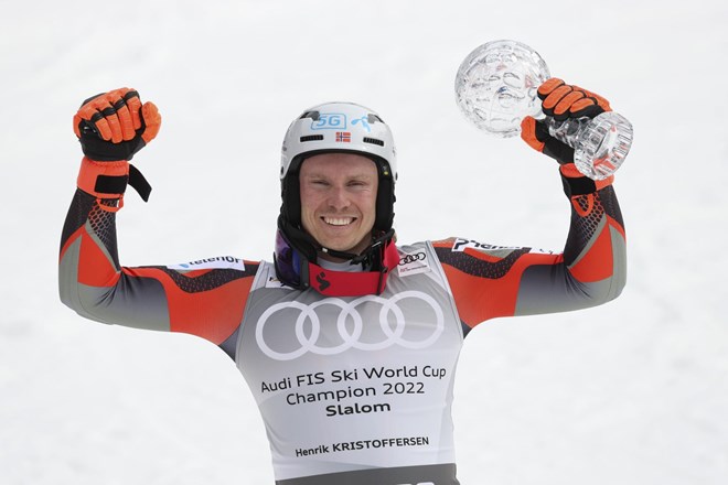 Kristoffersenu slalomski globus, McGrathu zadnji slalom sezone