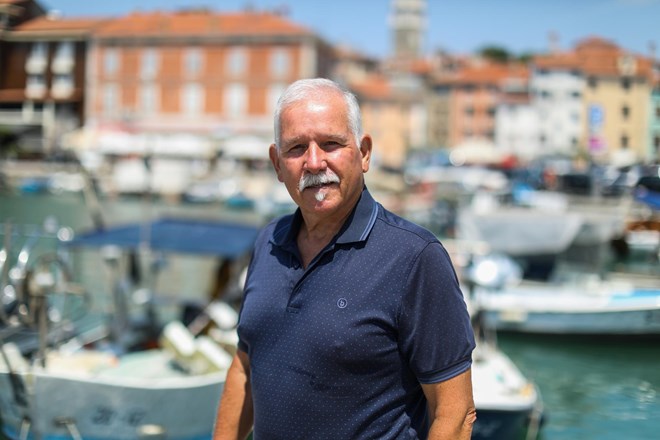 Egon Brecelj, predsednik Zveze za športni ribolov na morju Slovenije: Metrski lignji so povsem običajni