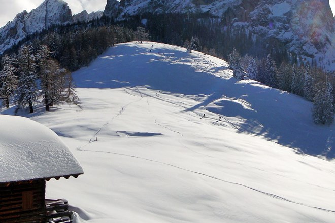 Odlomljeni ledenik v Dolomitih terjal več življenj