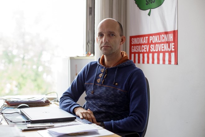 Nepreslišano: David Švarc, sindikalist - sekretar Sindikata poklicnega gasilstva Slovenije
