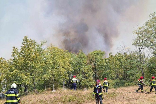 Velika požarna ogroženost po državi odpravljena z izjemo v Ajdovščini