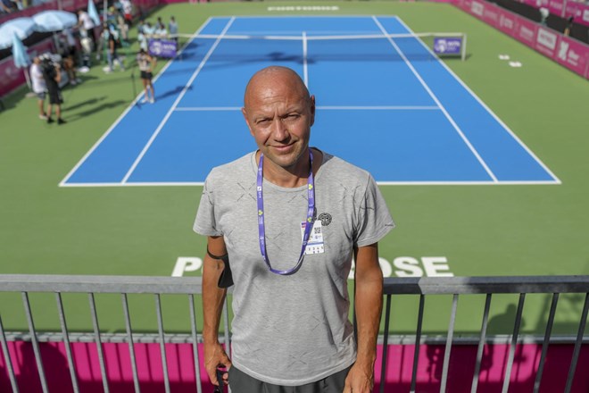 Andrej Kraševec, selektor slovenske ženske teniške reprezentance: Turnir v Portorožu ima za Slovenijo velik pomen