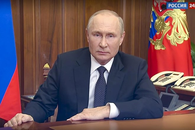 #video Ruski predsednik Putin odredil delno mobilizacijo, po mnenju Zahoda je to znak šibkosti