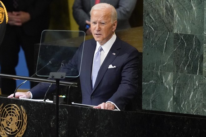 Biden: Rusija želi ukiniti pravico Ukrajine do obstoja