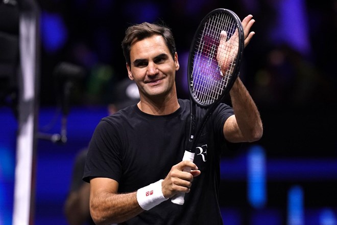 #portret Roger Federer, legendarni teniški igralec, ki se je včeraj upokojil