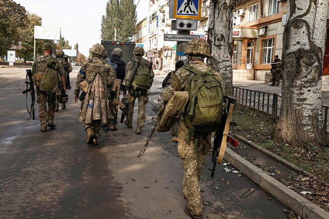 Ukrajinske sile napredujejo na vzhodu in na jugu države