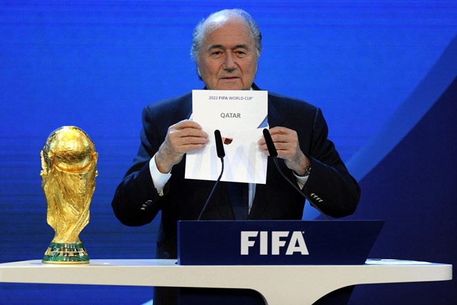 Blatter: Svetovno prvenstvo v Katarju je napaka