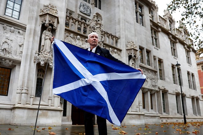 Vrhovno sodišče Škotski ne dovoli izvedbe referenduma brez privolitve Londona