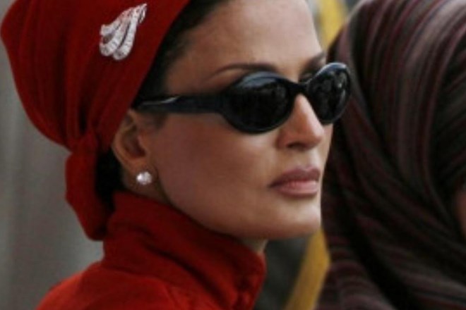 Žena katarskega šejka kraljica stila
