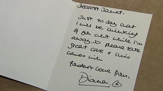 Na dražbo gredo zasebna pisma princese Diane, denar za dobrodelne namene