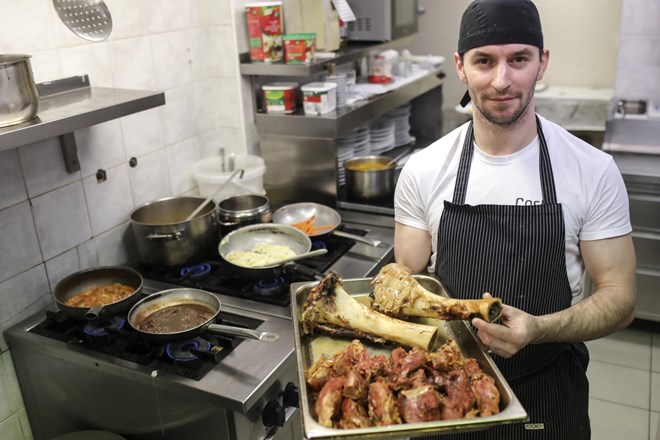 #intervju Luka Kavčič, kuharski mojster: Jugoslovanski izbor jedi v Ljubljani