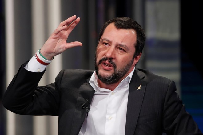 Salvini poziva Slovenijo k ponovnemu sprejemanju migrantov, vrnjenih iz Italije