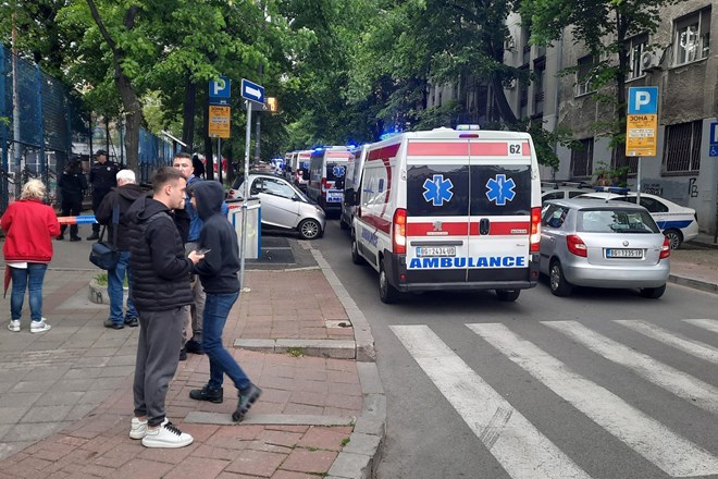 Po strelskih napadih v Srbiji v kritičnem stanju trije ranjeni