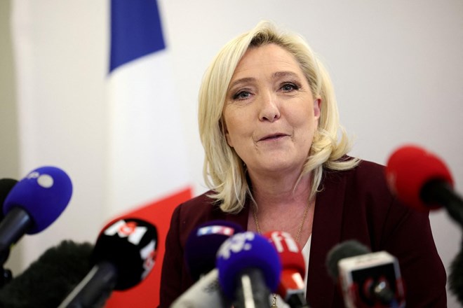 Marine Le Pen se je branila pred očitki o finančnih povezavah z Rusijo