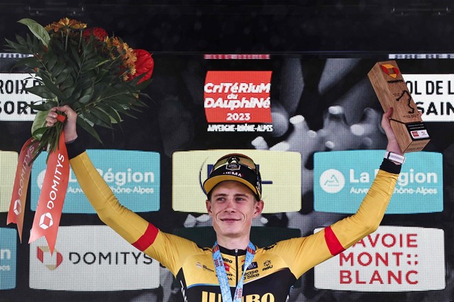 Vingegaardu skupna zmaga po Dofineji, zadnja etapa Cicconeju Grenoble