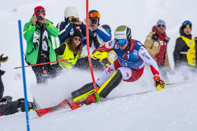 Slovenska slalomista sta na treningih kazala precej več