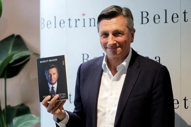 Borut Pahor s knjižnim prvencem Zmaga je začetek