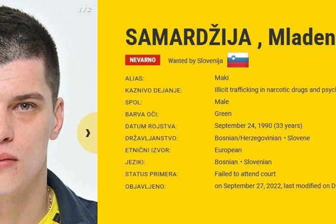 #foto in video: Kranjčan Mladen Samardžija, eden najbolj iskanih ubežnikov v Evropi, je v priporu. Kje bo čakal na sojenje?