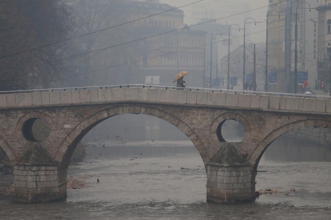 Sarajevo danes mesto z najbolj onesnaženim zrakom na svetu