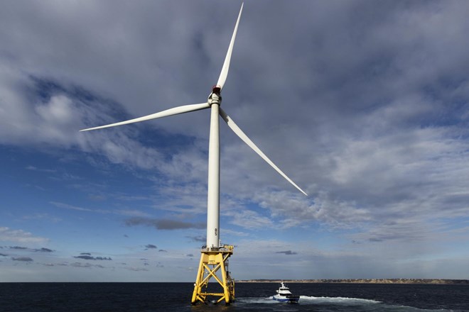 Ob vzhodni obali Otoka se napoveduje največja svetovna vetrna elektrarna na morju