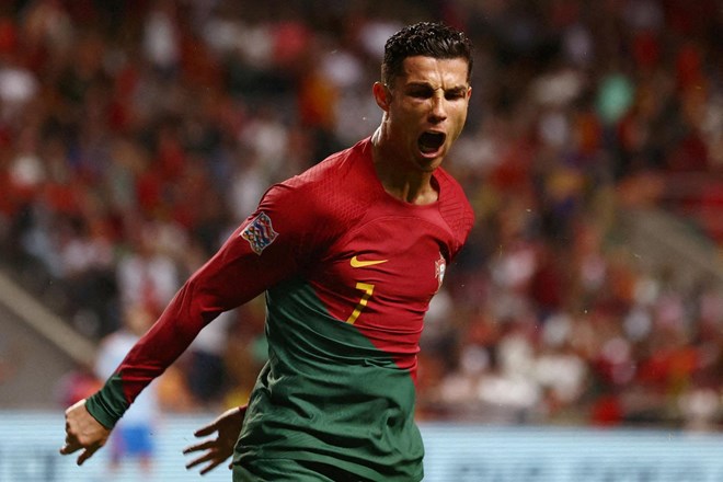 Ronaldo z največ goli v letu 2023