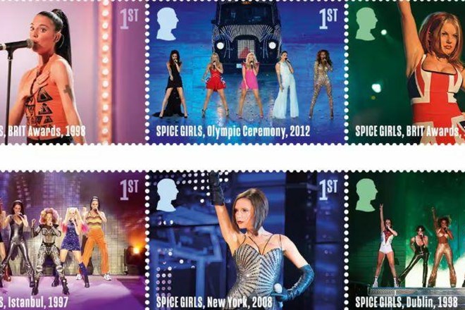 30-letnico skupine Spice Girls obeležili z izdajo znamk