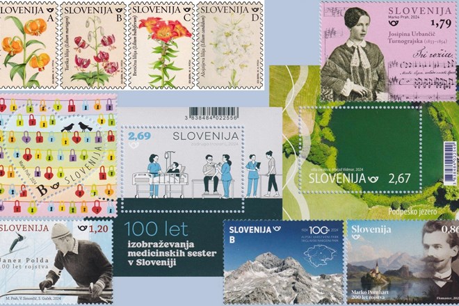 Filatelija: Nove slovenske znamke