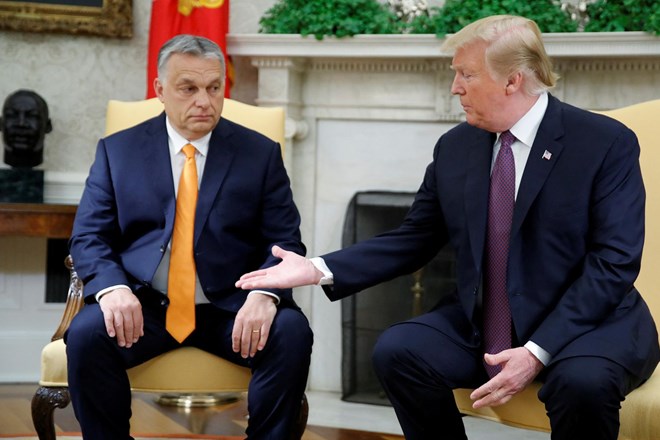 Orban: Trump Ukrajini ne bo dal denarja in vojne bo konec