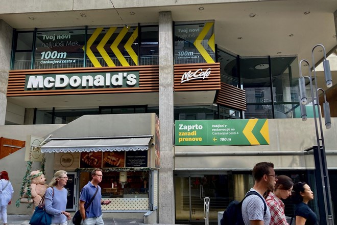 McDonalds na Čopovi ponovno odpira svoja vrata