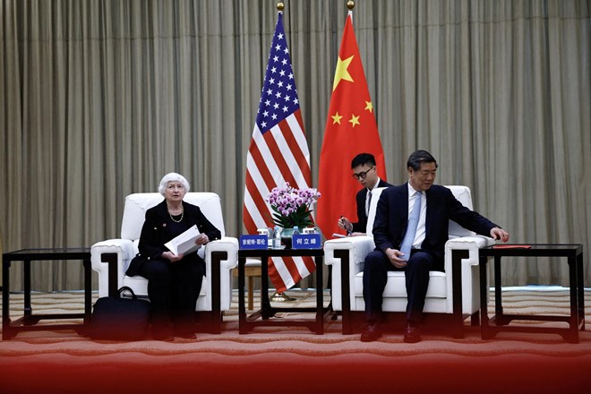 ZDA in Kitajska z dogovorom o pogovorih glede gospodarski rasti