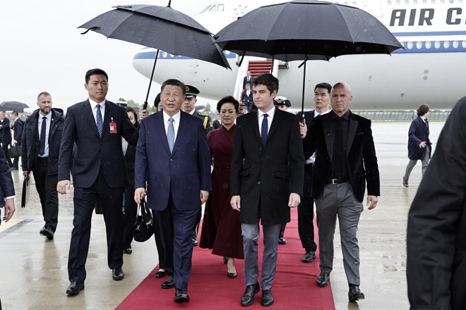 Kitajska - EU: Xi si želi novega de Gaulla