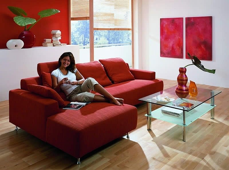 Алы мебель. Красный диван. Красная мебель в интерьере. Терракотовый диван в интерьере гостиной. Комната с красным диваном.