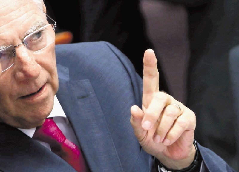Wolfgang Schäuble, deutscher Finanzminister: Der deutsche Gesamtsieg in Brüssel gehört ihm