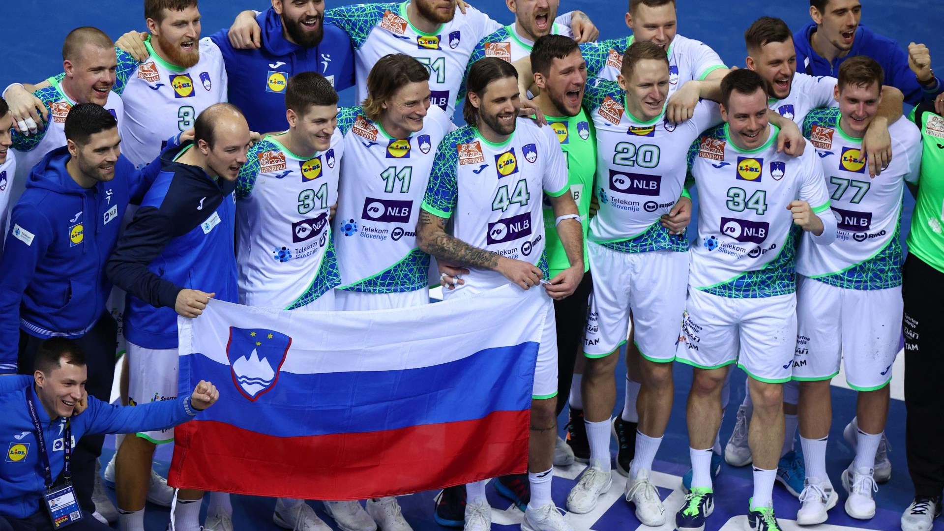 Os eslovenos ainda esperam se classificar para as Olimpíadas de 2024
