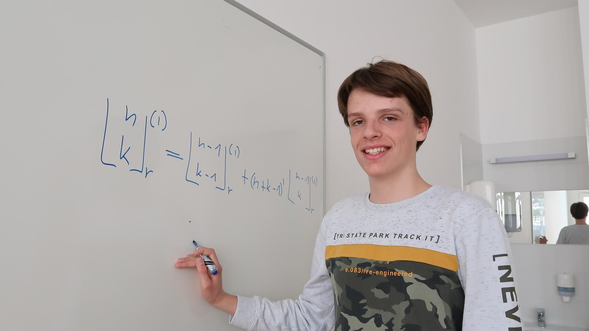 Diário de domingo: jovem gênio da matemática